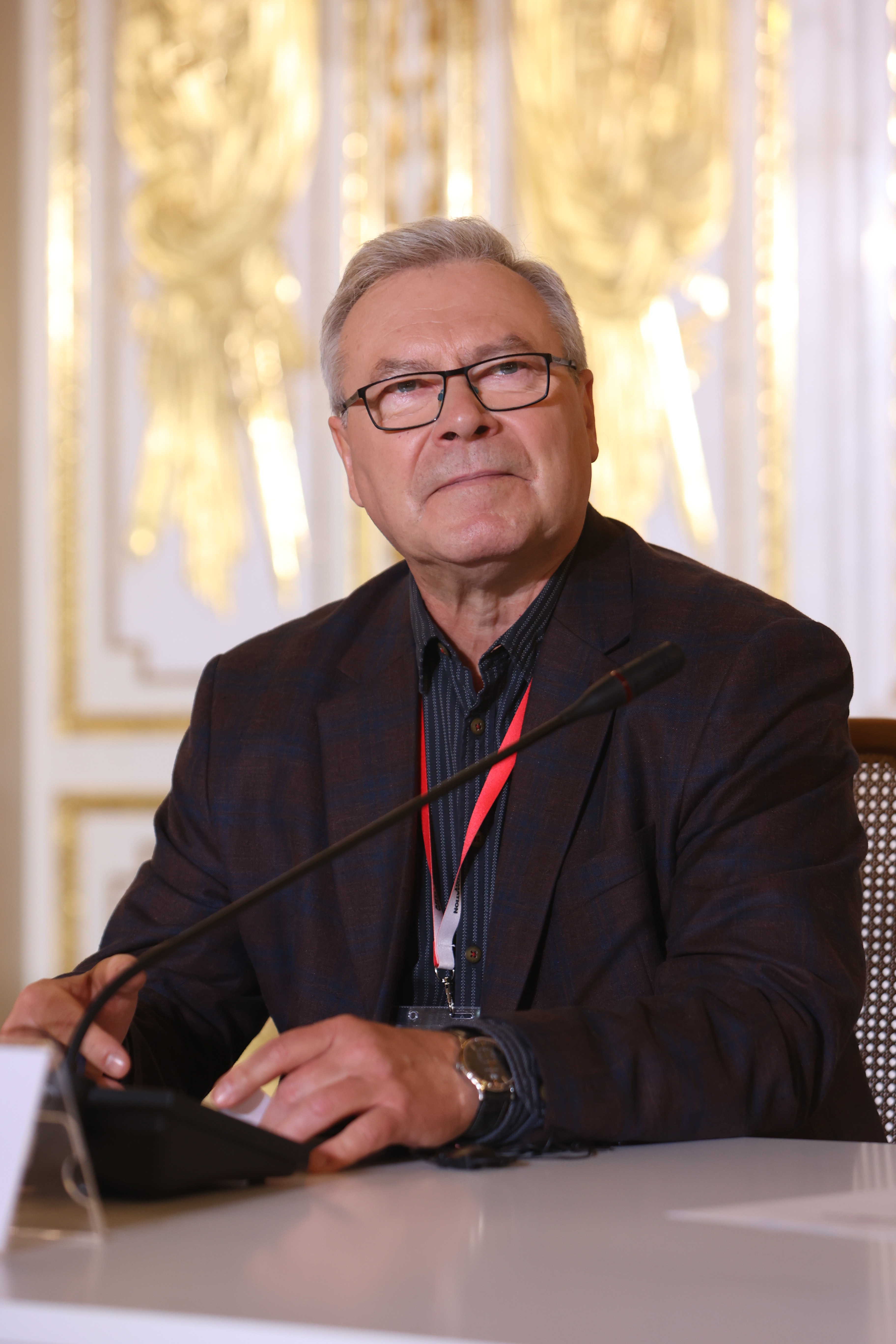 Rimantas Bagdzevičius - Chairman of the Radio and Television Commission of Lithuania. Fot. PAP/Teodor Klepczyński