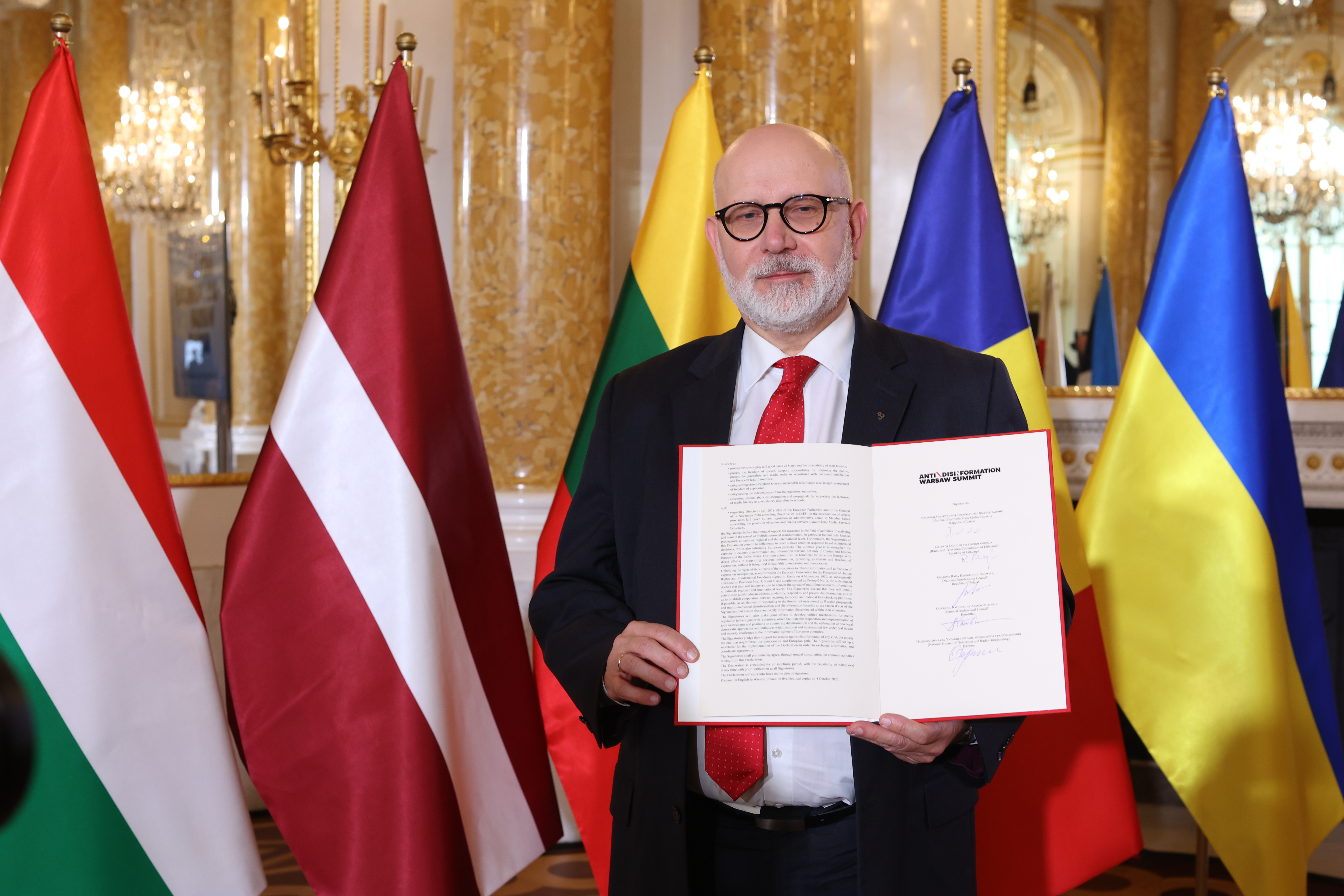 Maciej Świrski, przewodniczący Krajowej Rady Radiofonii i Telewizji. Fot. PAP/Teodor Klepczyński